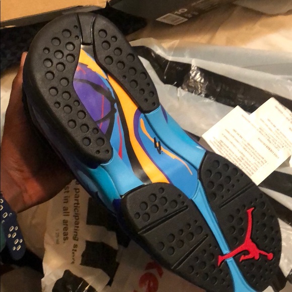 COPY - Air Jordan Retro 8 Aquas - Picture 5 of 9